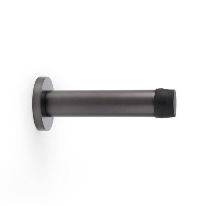 Door Stopper Cylindrical Floor Mount Door Stop,Brushed Door Stoppers With  Rubber Door Stops Modern Wall