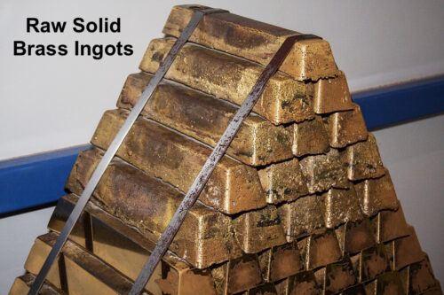 Raw Solid Brass Ingots